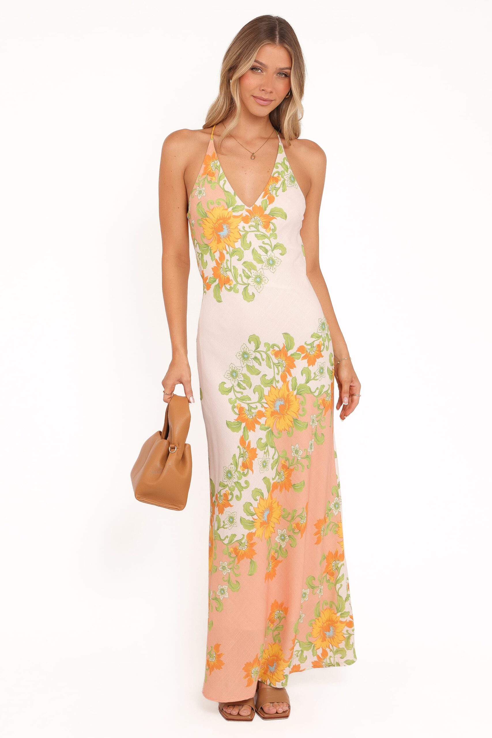 haruki maxi dress yellow spring floral haruki maxi dress yellow spring floral