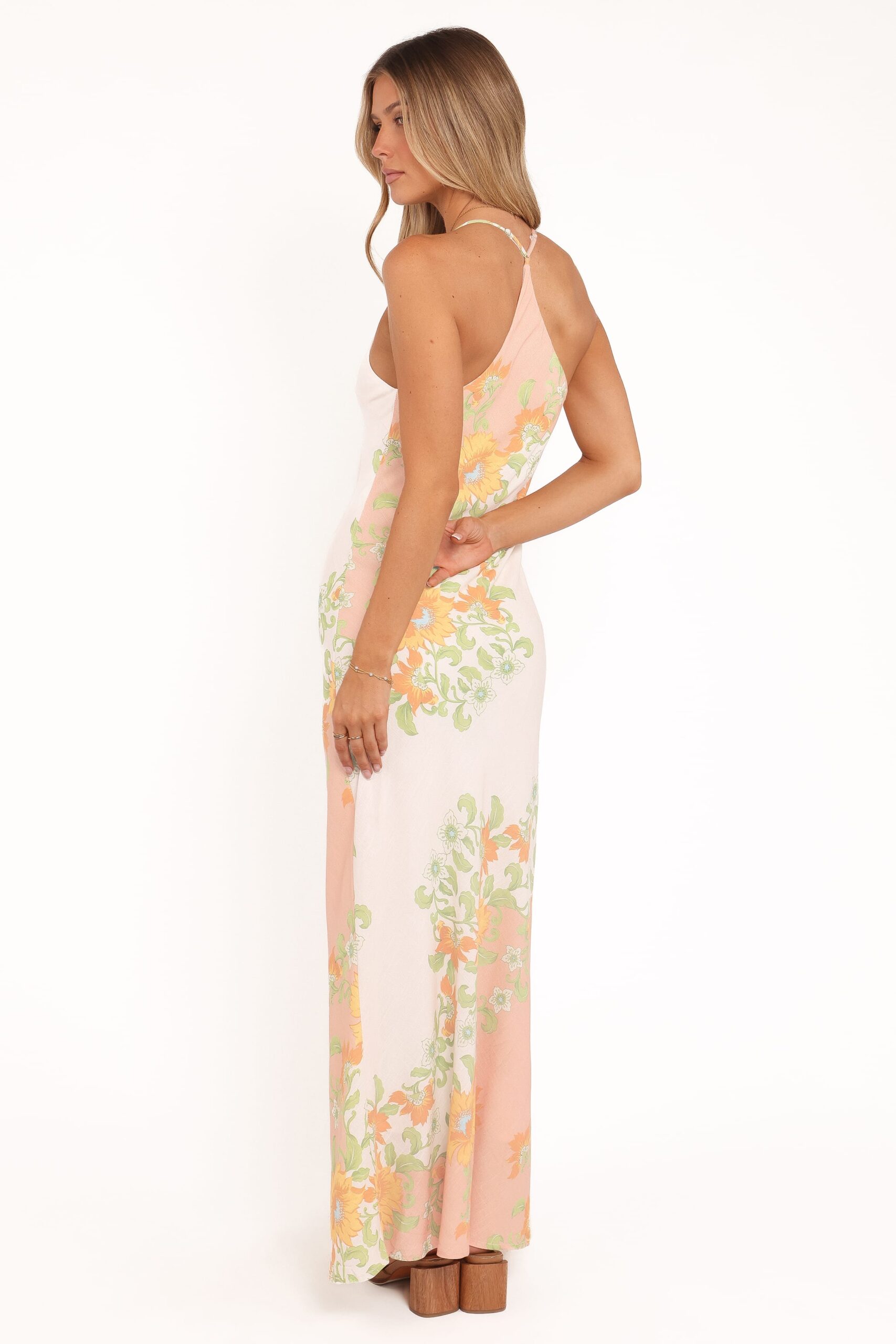 haruki maxi dress yellow spring floral haruki maxi dress yellow spring floral