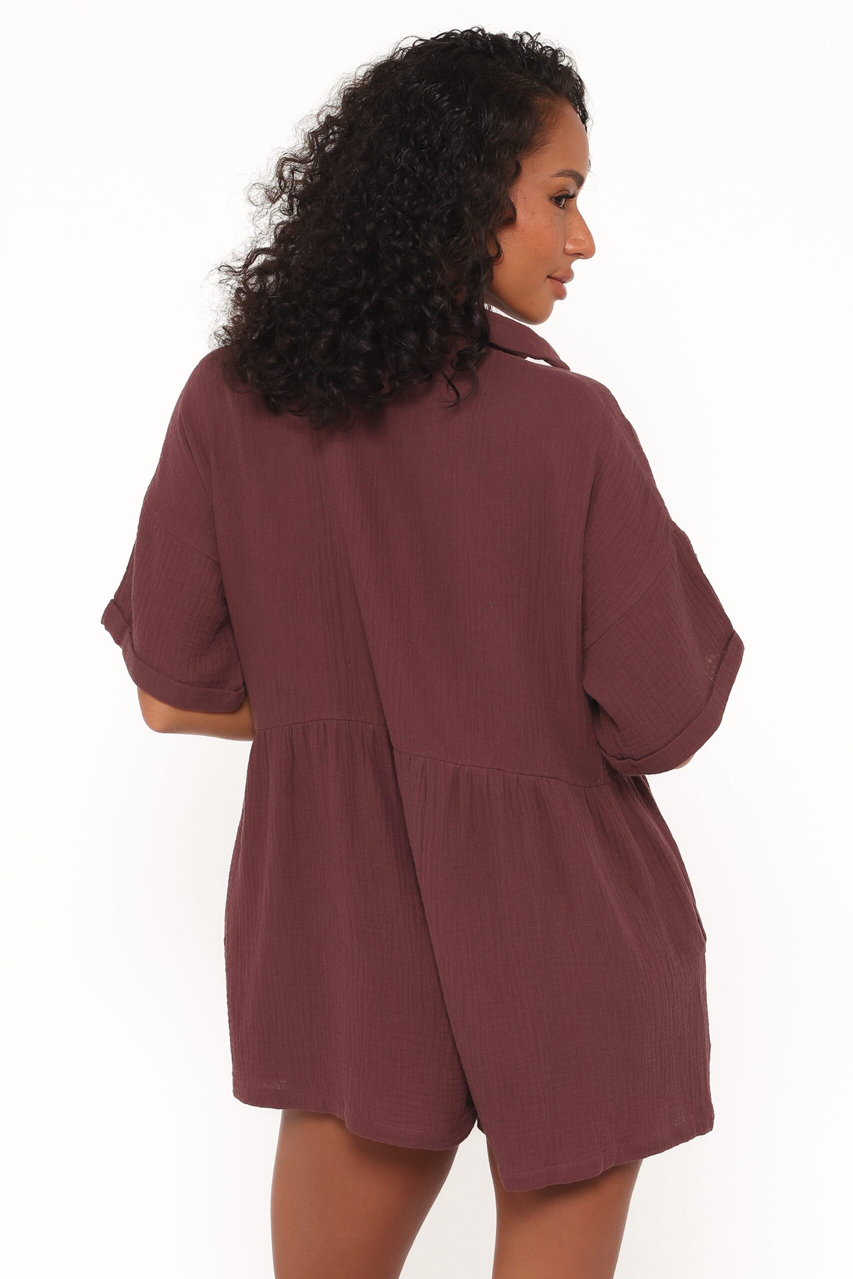 winny romper chocolate winny romper chocolate