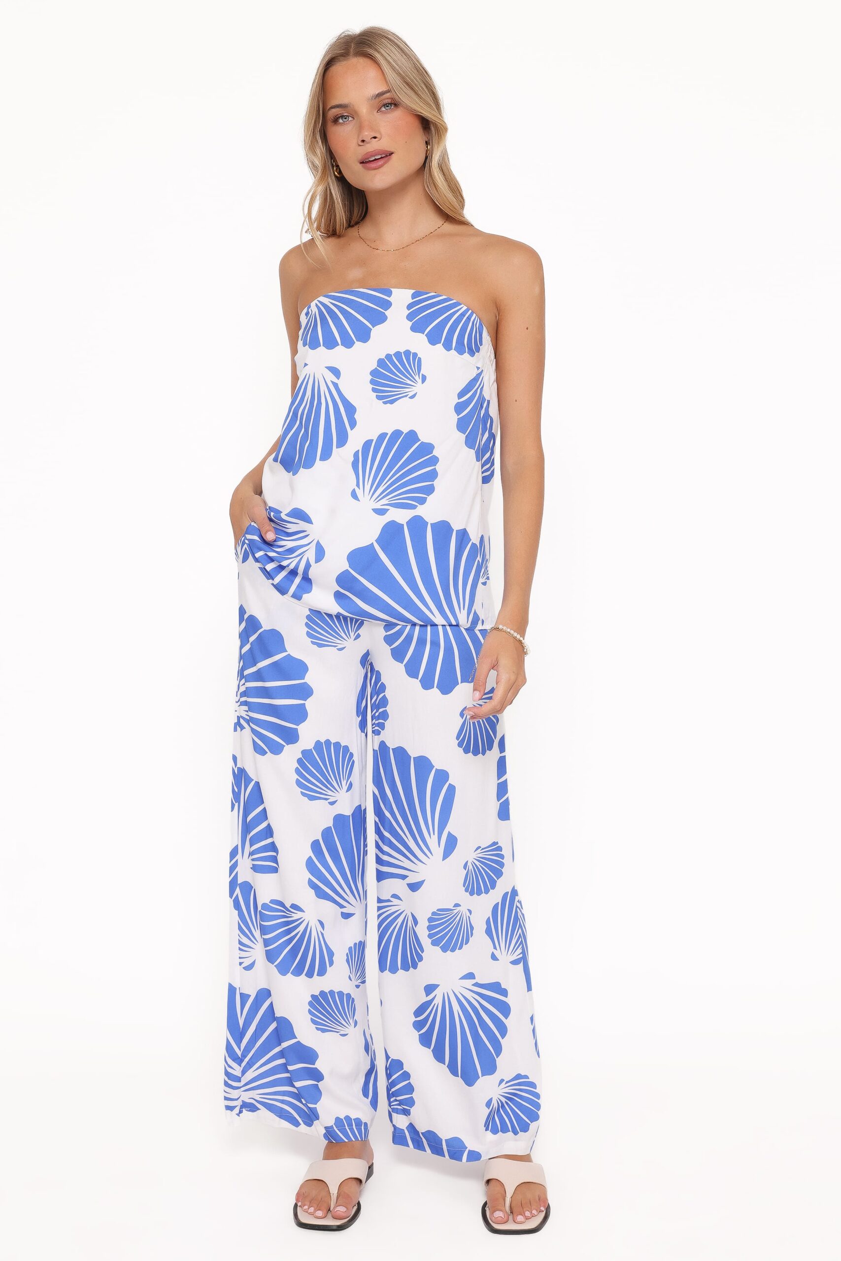 kristy pant set blue shell kristy pant set blue shell